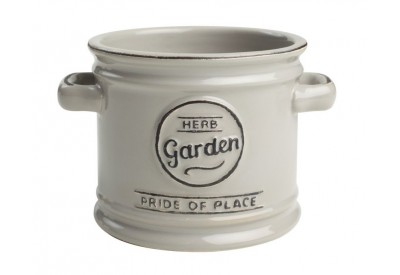 Pride of Place Herb Garden COOL GREY (D115x H 100mm / 4.5 x 4.0")
